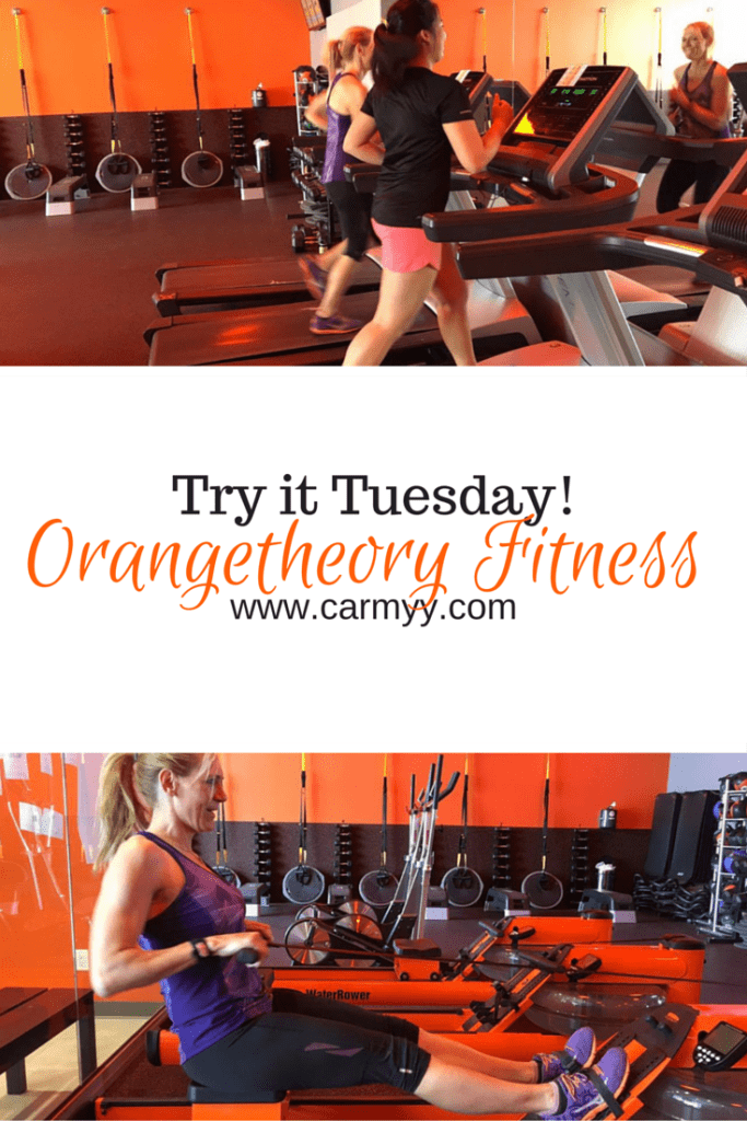 Try It Tuesday: OrangeTheory Fitness www.carmyy.com